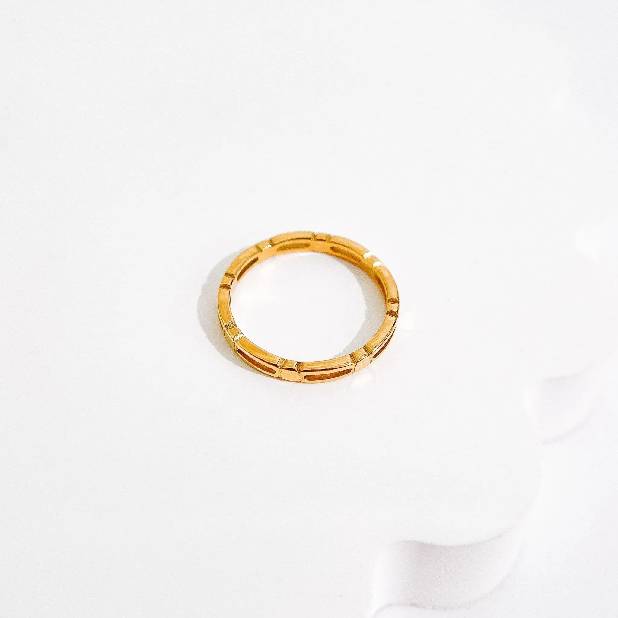 Melanie Ring in Gold sold by Flaire & Co. product image thumbnail 4