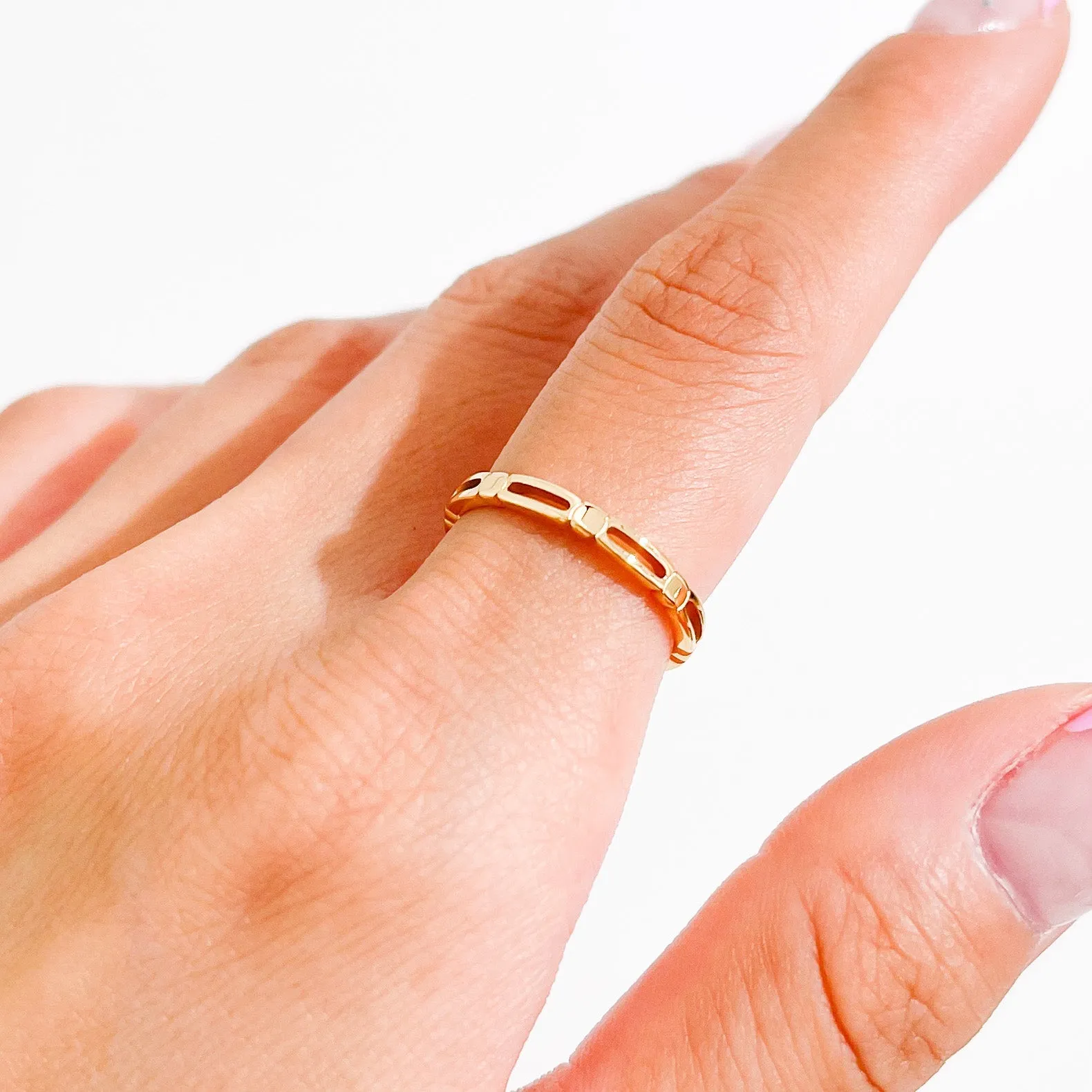 Melanie Ring in Gold sold by Flaire & Co. product image thumbnail 2