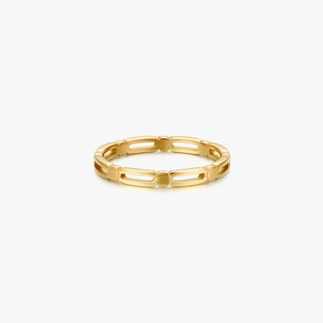 Melanie Ring in Gold sold by Flaire & Co.