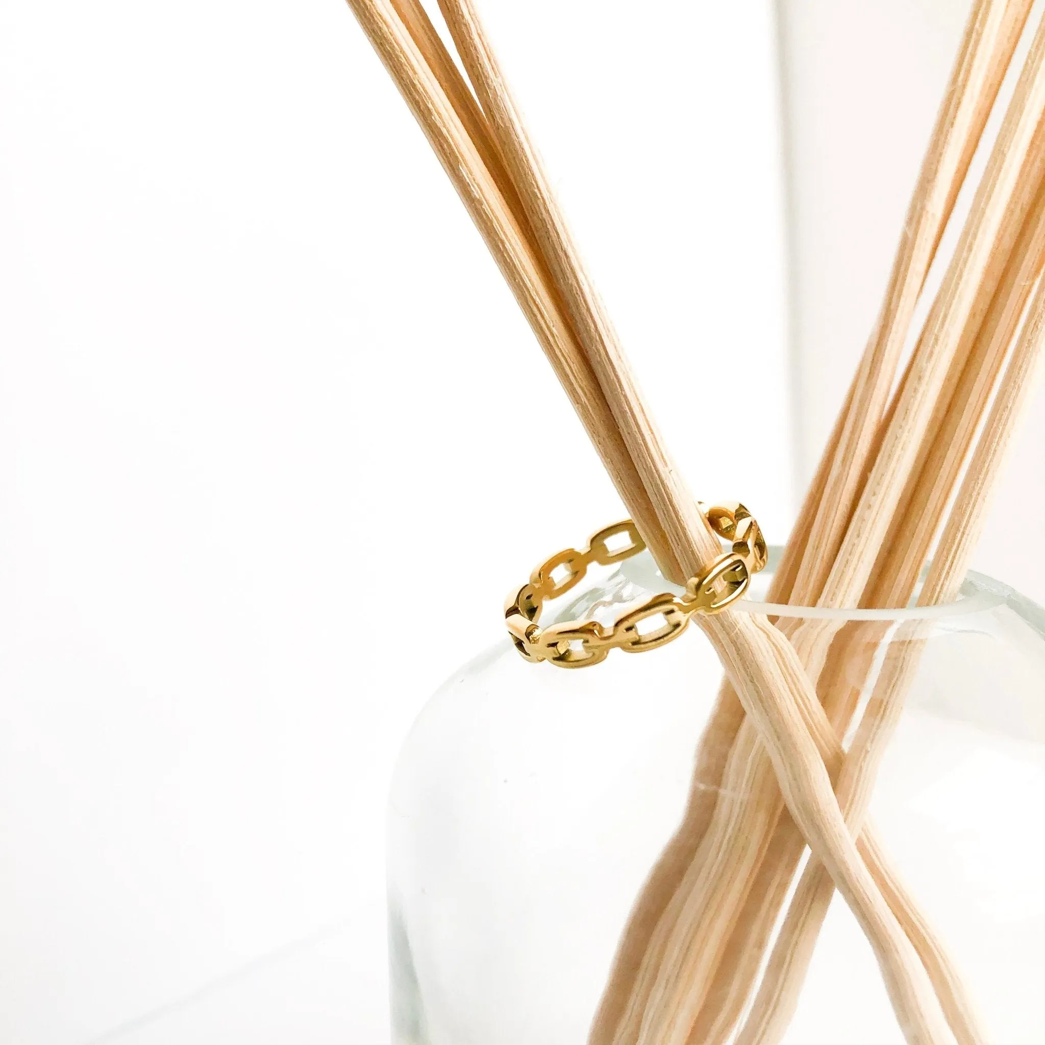 Layla Ring in Gold sold by Flaire & Co. product image thumbnail 4