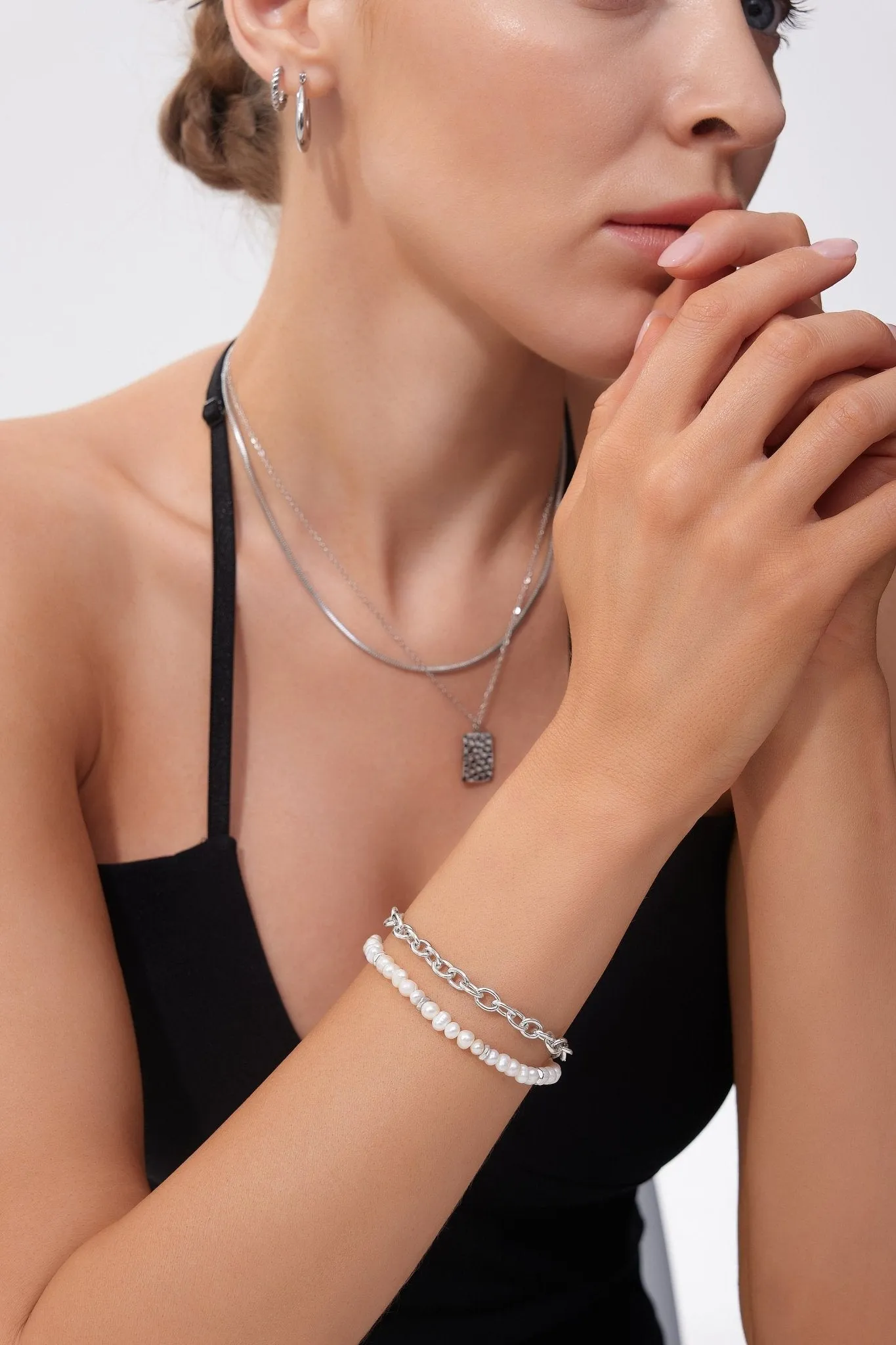 Athena Pearl Bracelet (Greek Inspired Collection) sold by Flaire & Co. product image thumbnail 2