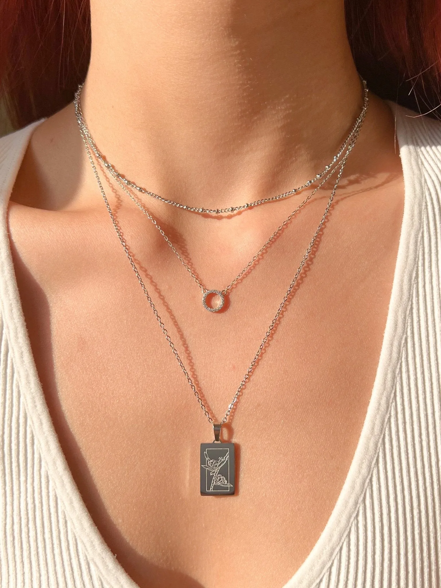 Wildflower Necklace (Nature’s Divinity Collection) sold by Flaire & Co. product image thumbnail 4