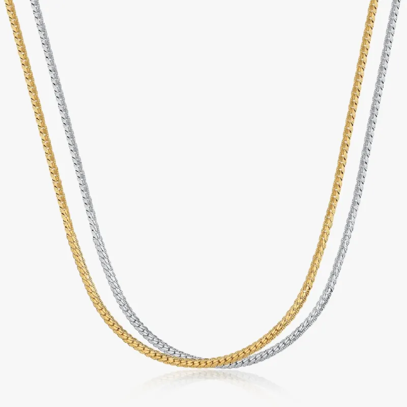 Snake Chain Necklace sold by Flaire & Co.