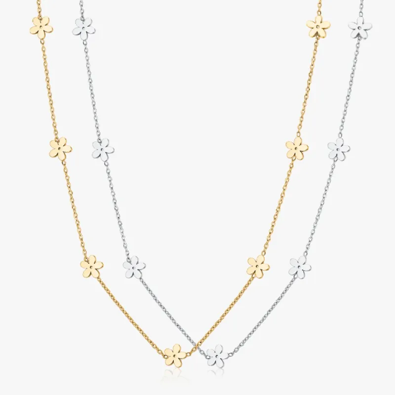 Simply Floral Choker Necklace sold by Flaire & Co.