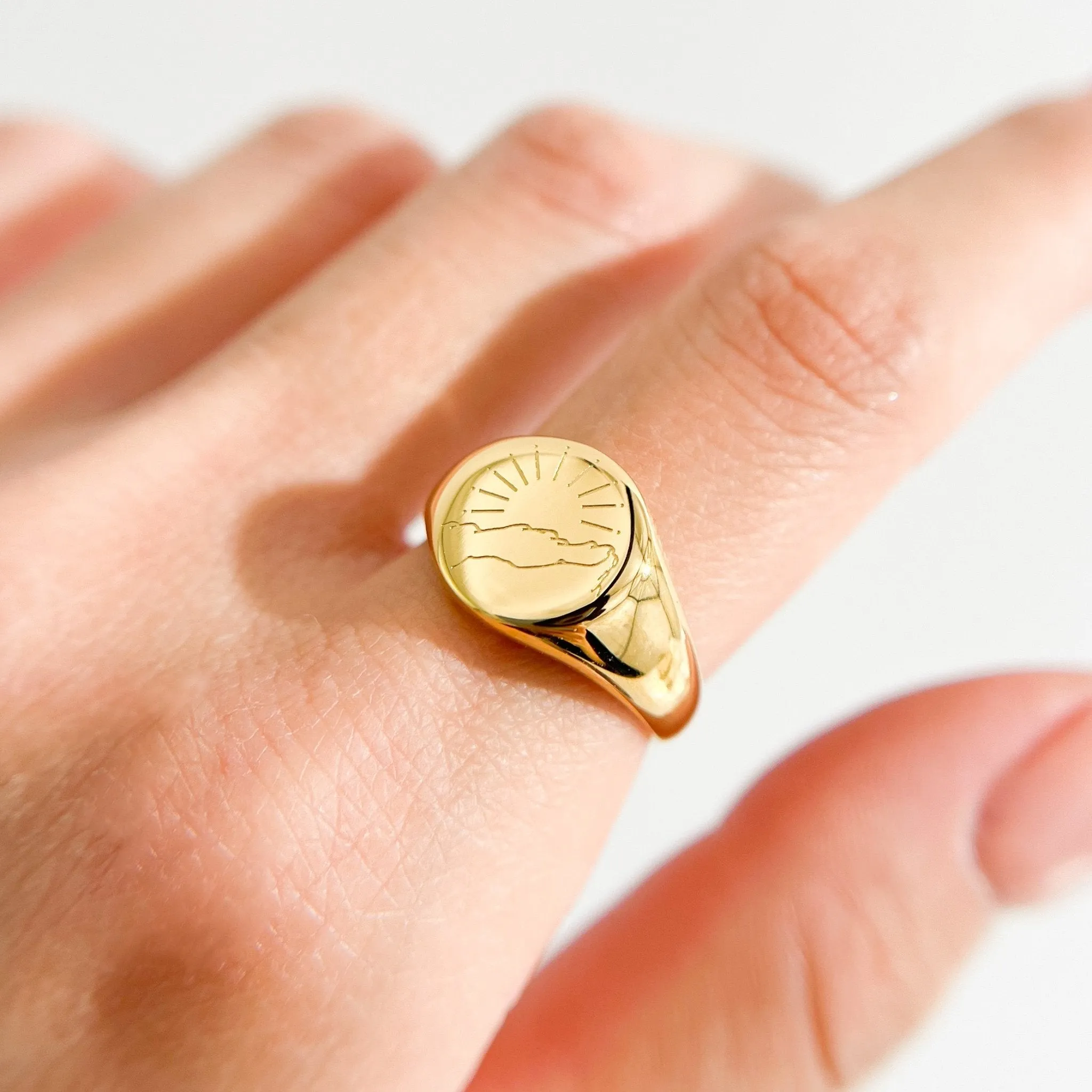 Mountain Ring in Gold (Nature’s Divinity) sold by Flaire & Co. product image thumbnail 3