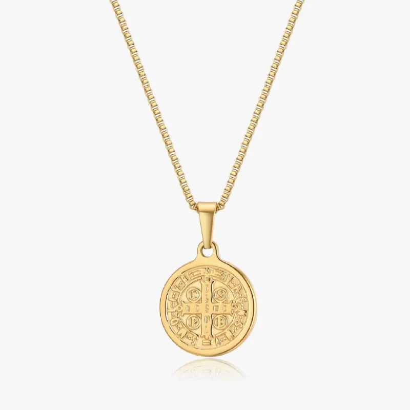 Genesis Coin Necklace sold by Flaire & Co.