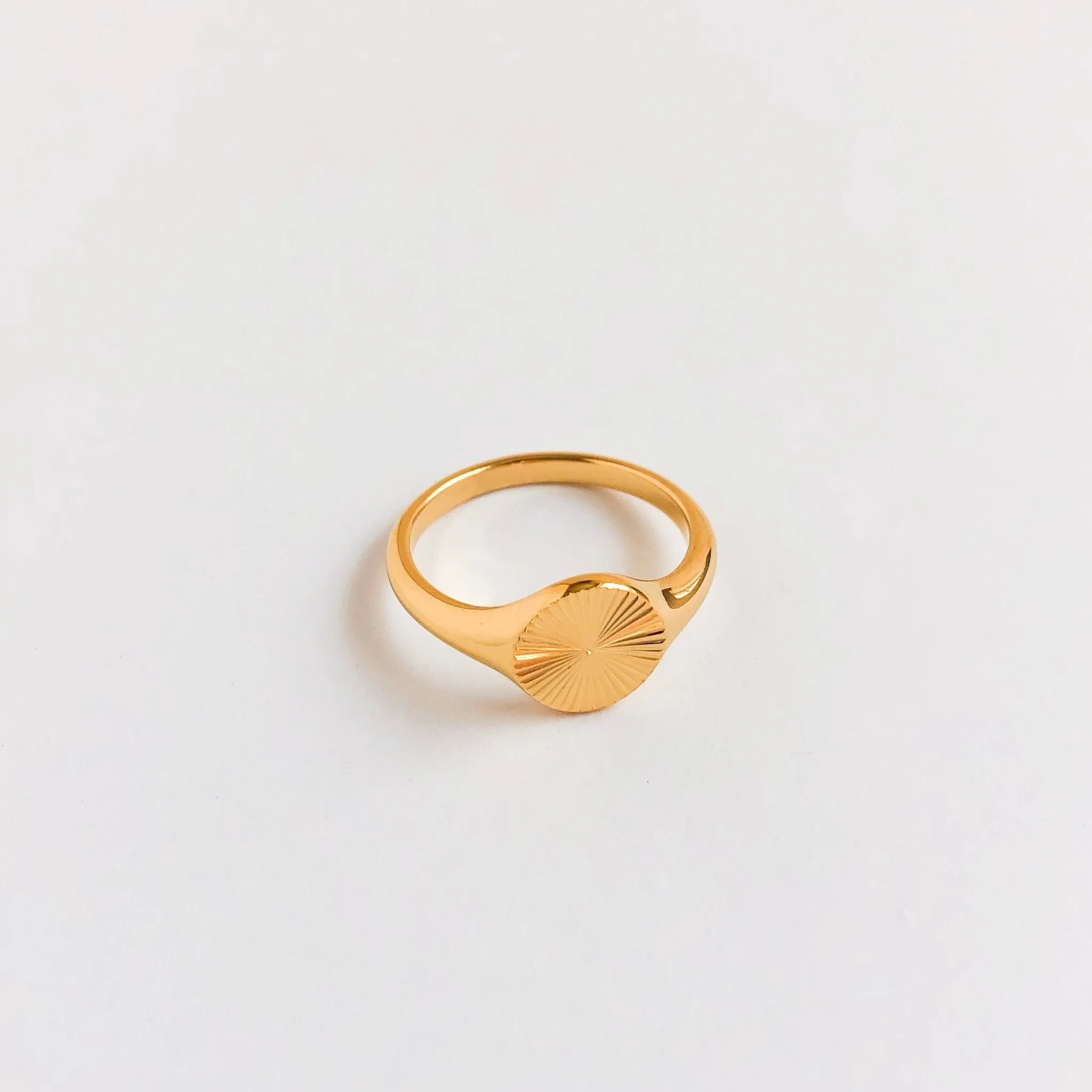 Eileen Ring in Gold sold by Flaire & Co.