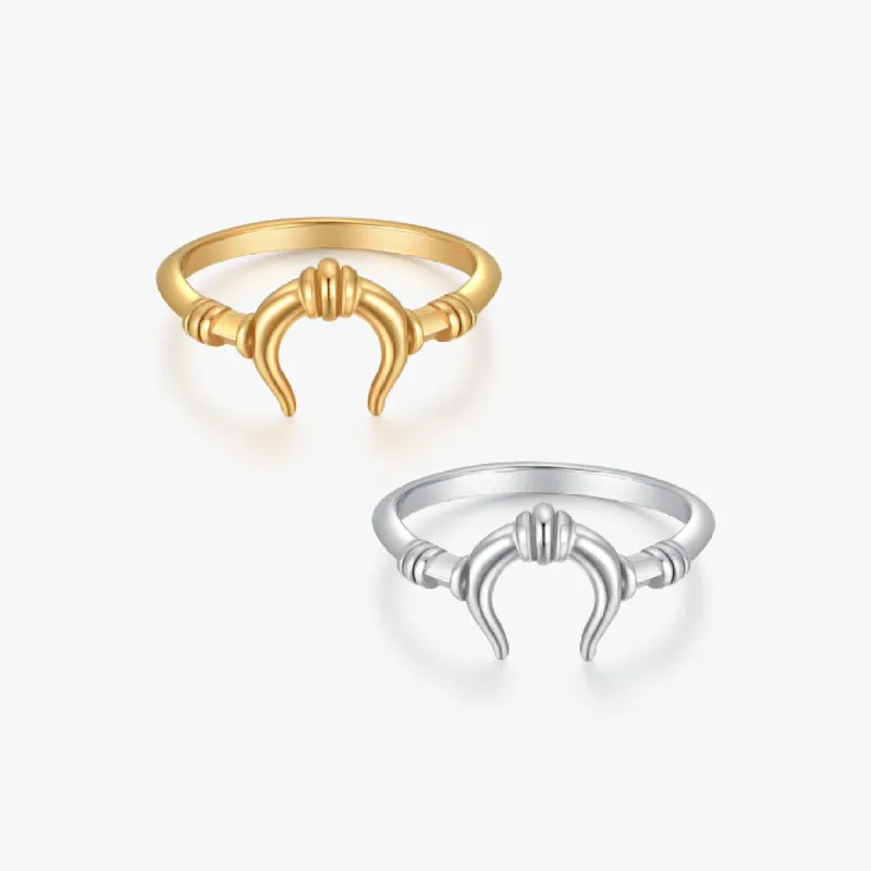 Lyre Ring (Greek Inspired Collection) sold by Flaire & Co.