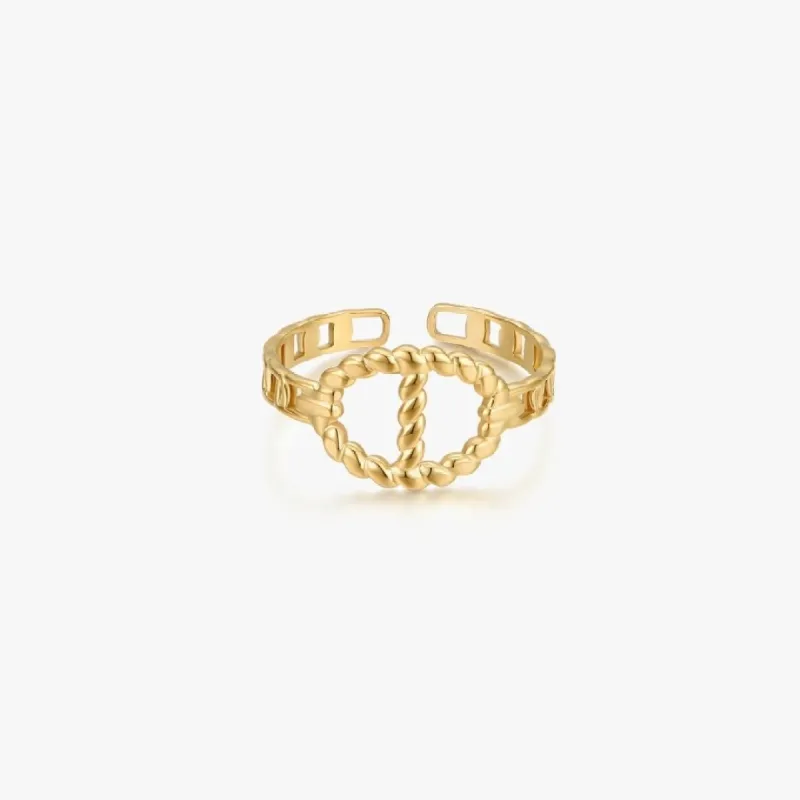 Stephanie Adjustable Ring sold by Flaire & Co.