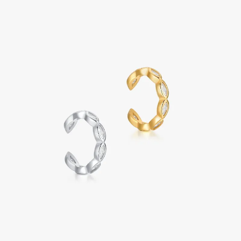 Marquise Gem Cuff sold by Flaire & Co.