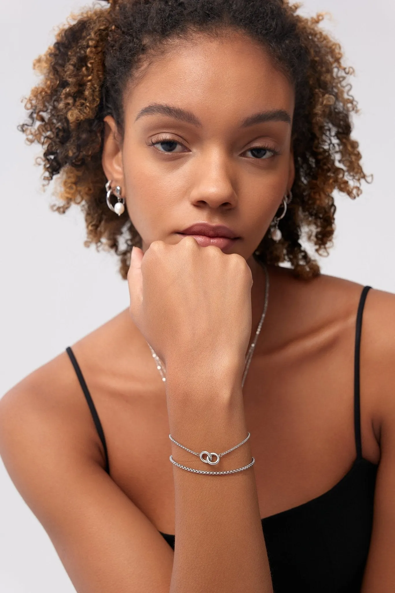 Twin Souls Bracelet in Silver sold by Flaire & Co. product image thumbnail 3