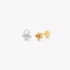 Titanium Quad Bead Flat Back Stud (Single) sold by Flaire & Co.