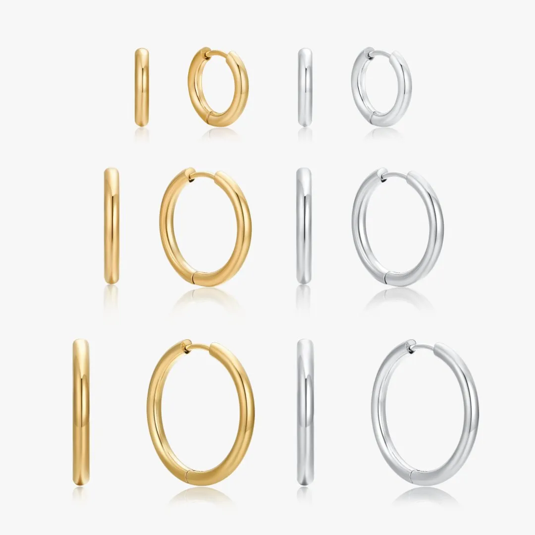 Everyday Seamless Hoops sold by Flaire & Co.
