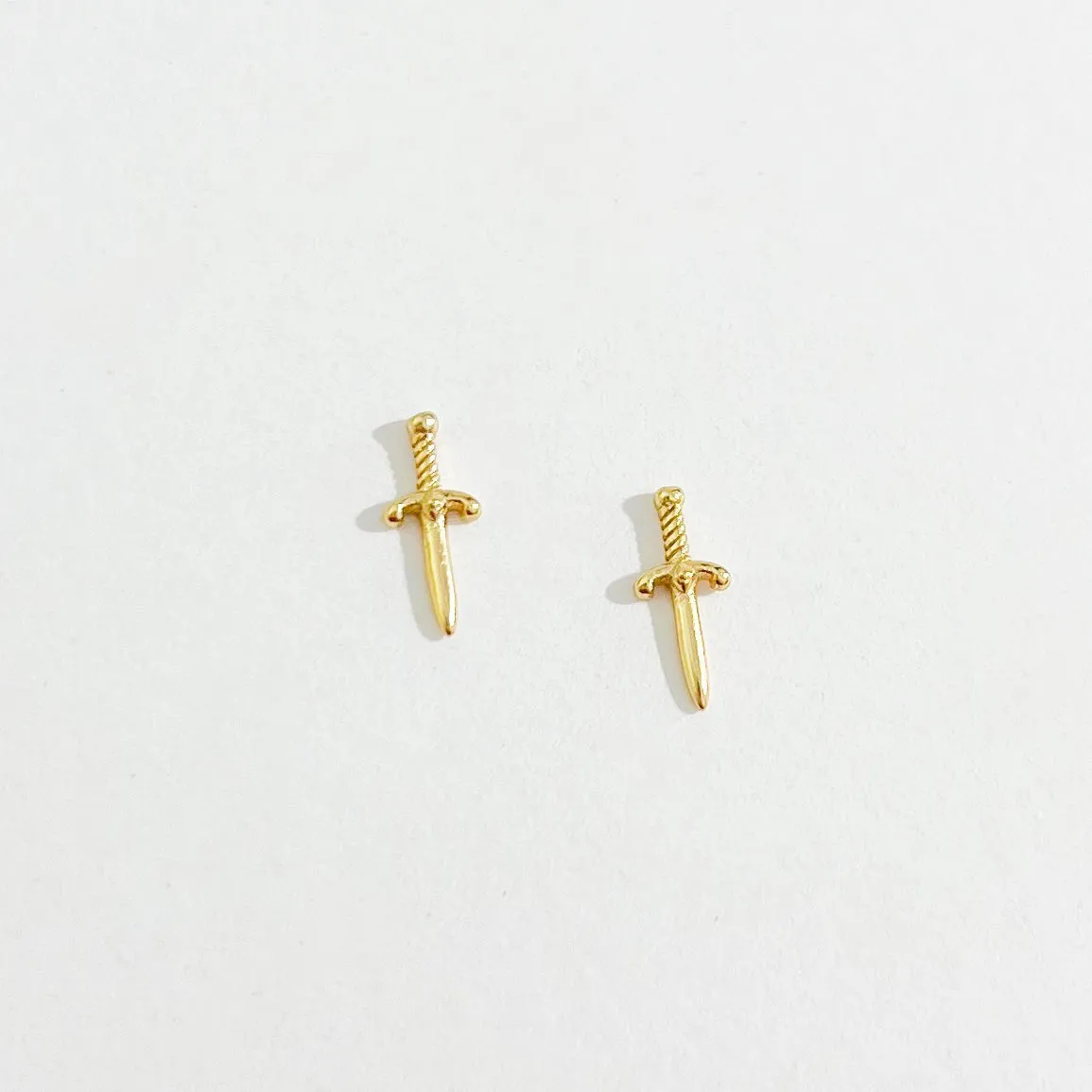 Dagger Studs in Gold sold by Flaire & Co. product image thumbnail 5