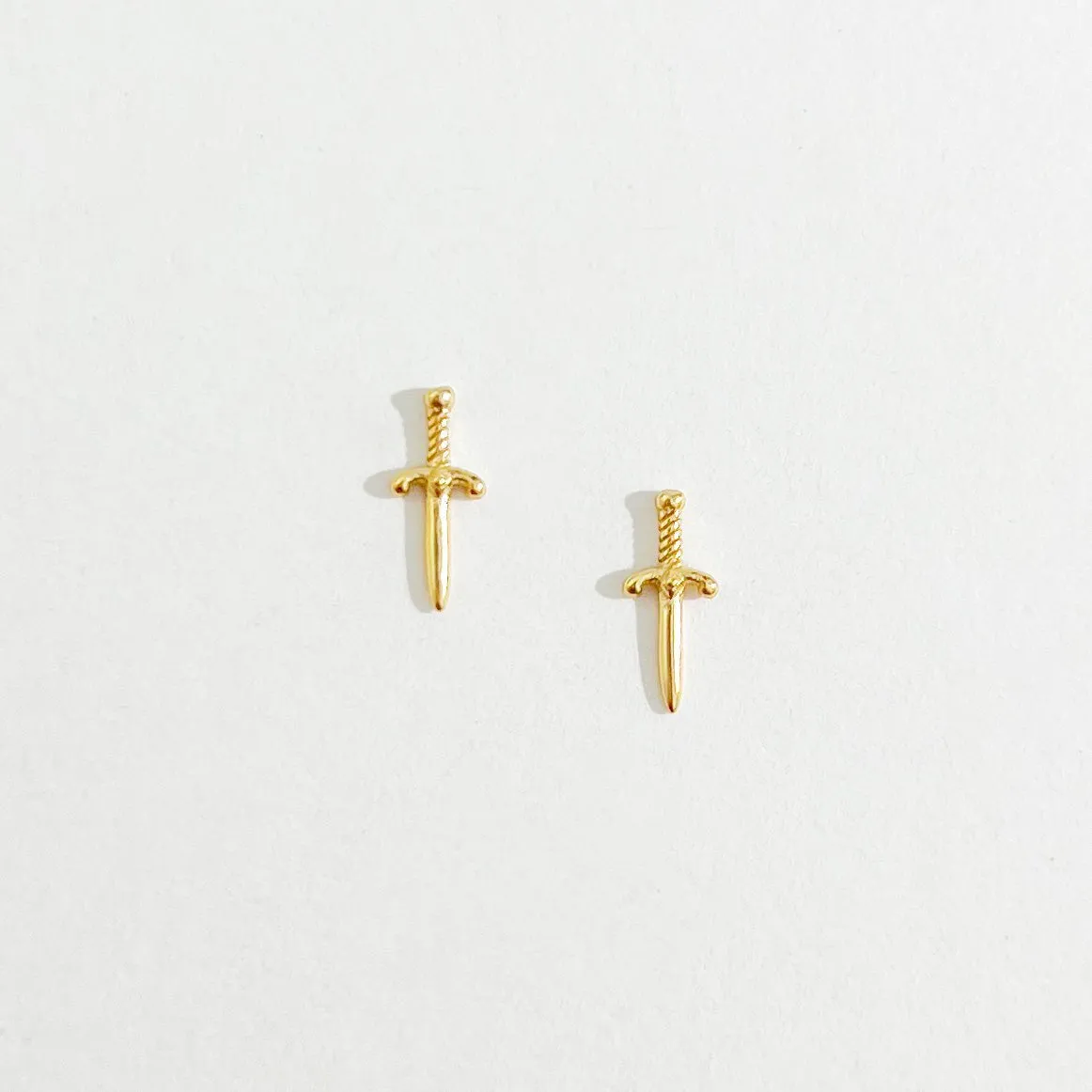 Dagger Studs in Gold sold by Flaire & Co. product image thumbnail 4