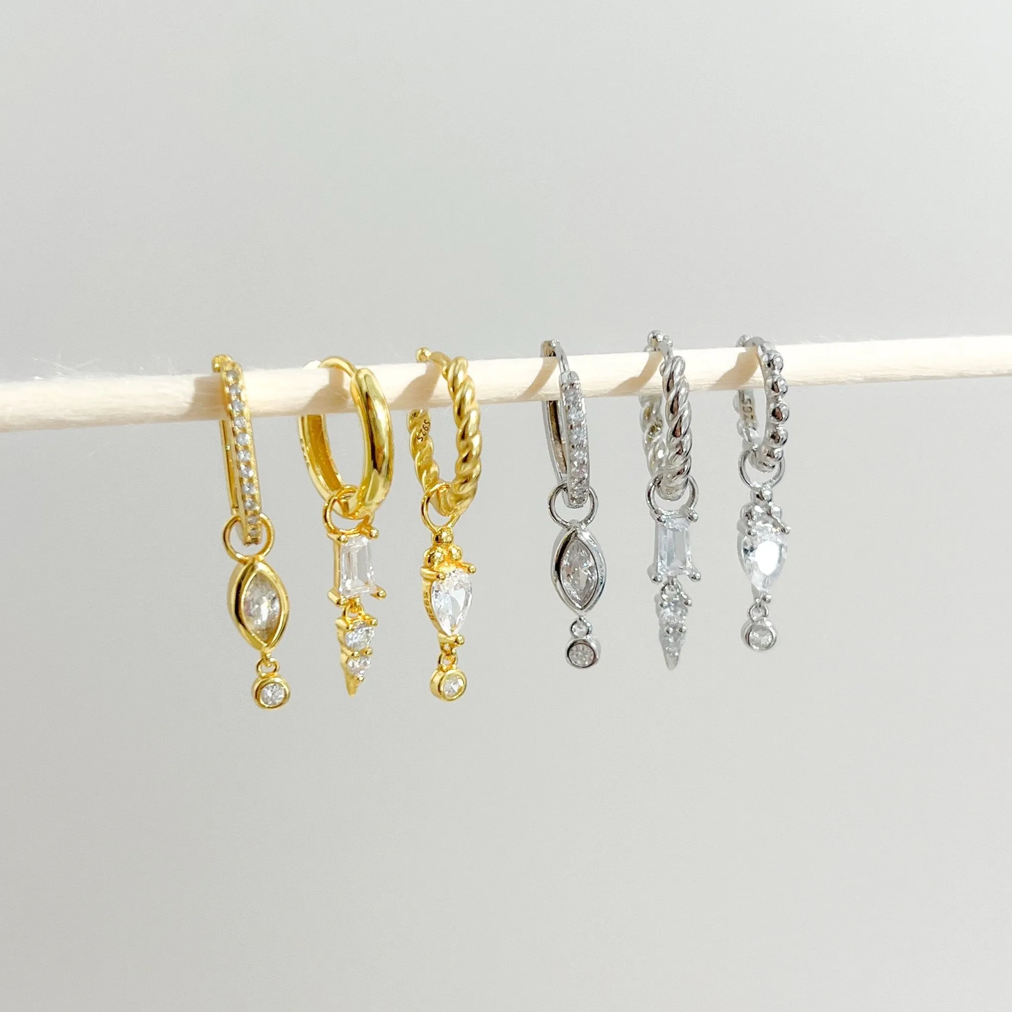 Remi Hoop Charms sold by Flaire & Co. product image thumbnail 3