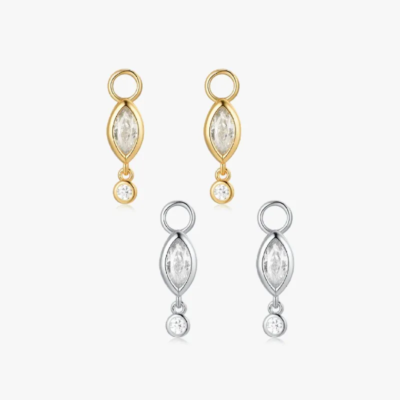 Remi Hoop Charms sold by Flaire & Co.