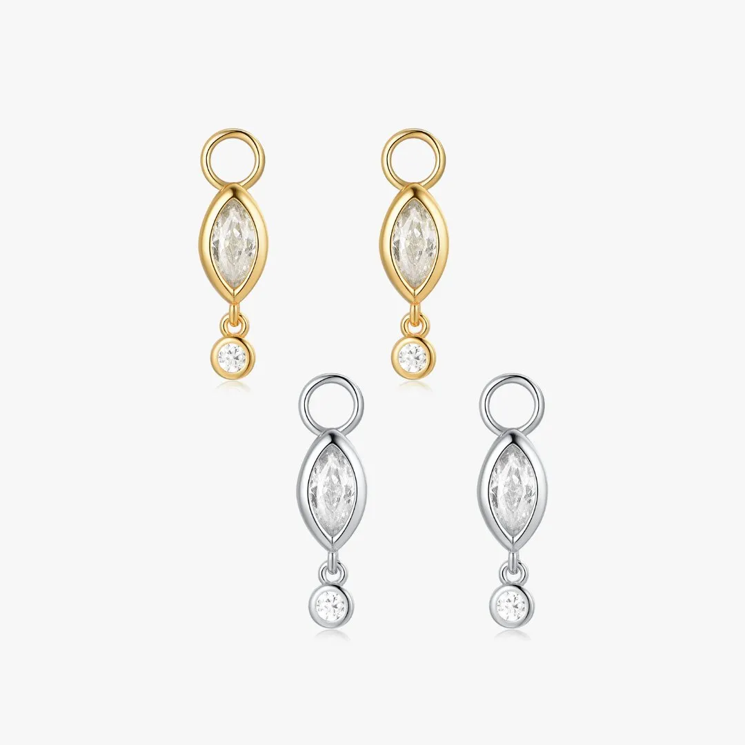 Remi Hoop Charms sold by Flaire & Co.