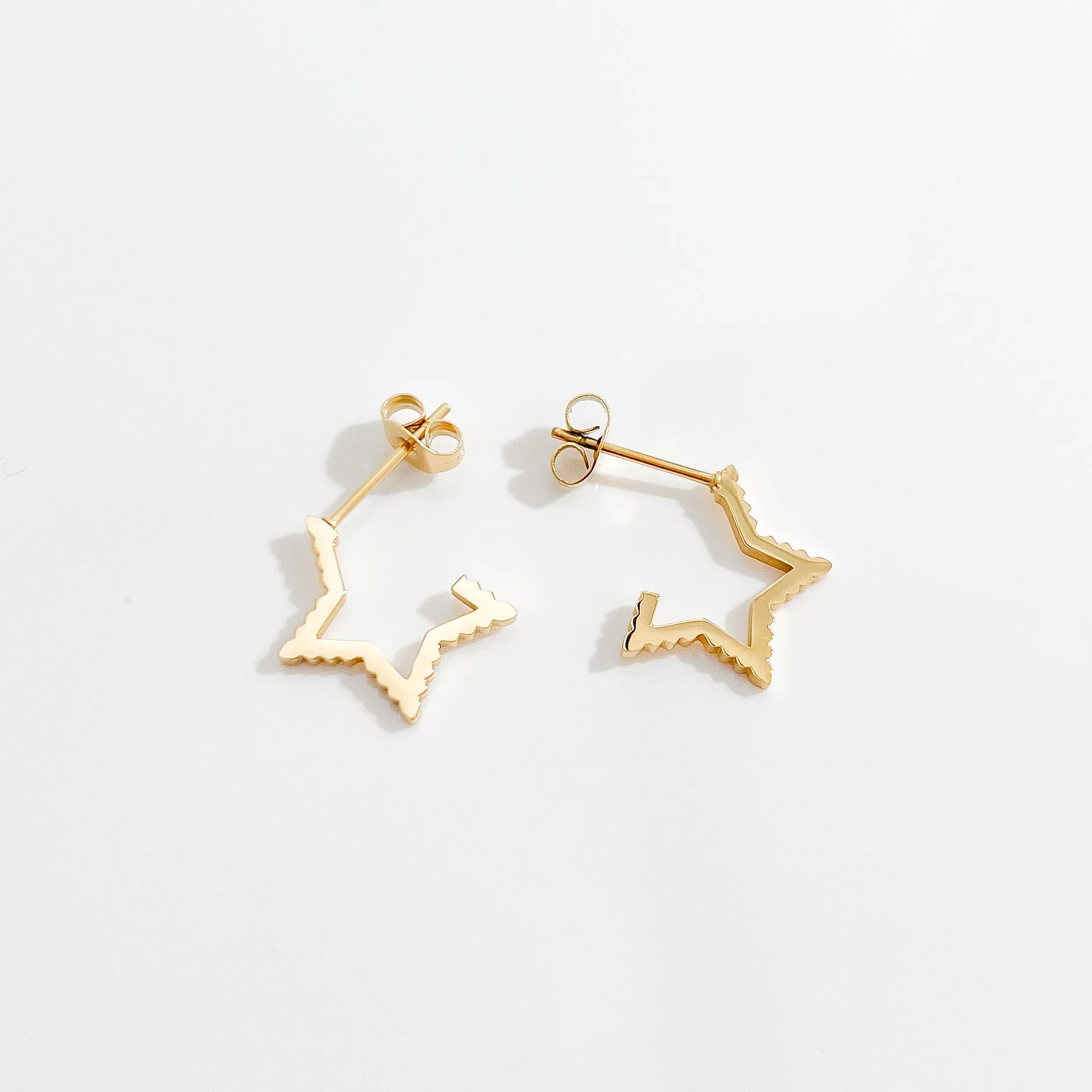 Star Hoops sold by Flaire & Co. product image thumbnail 5