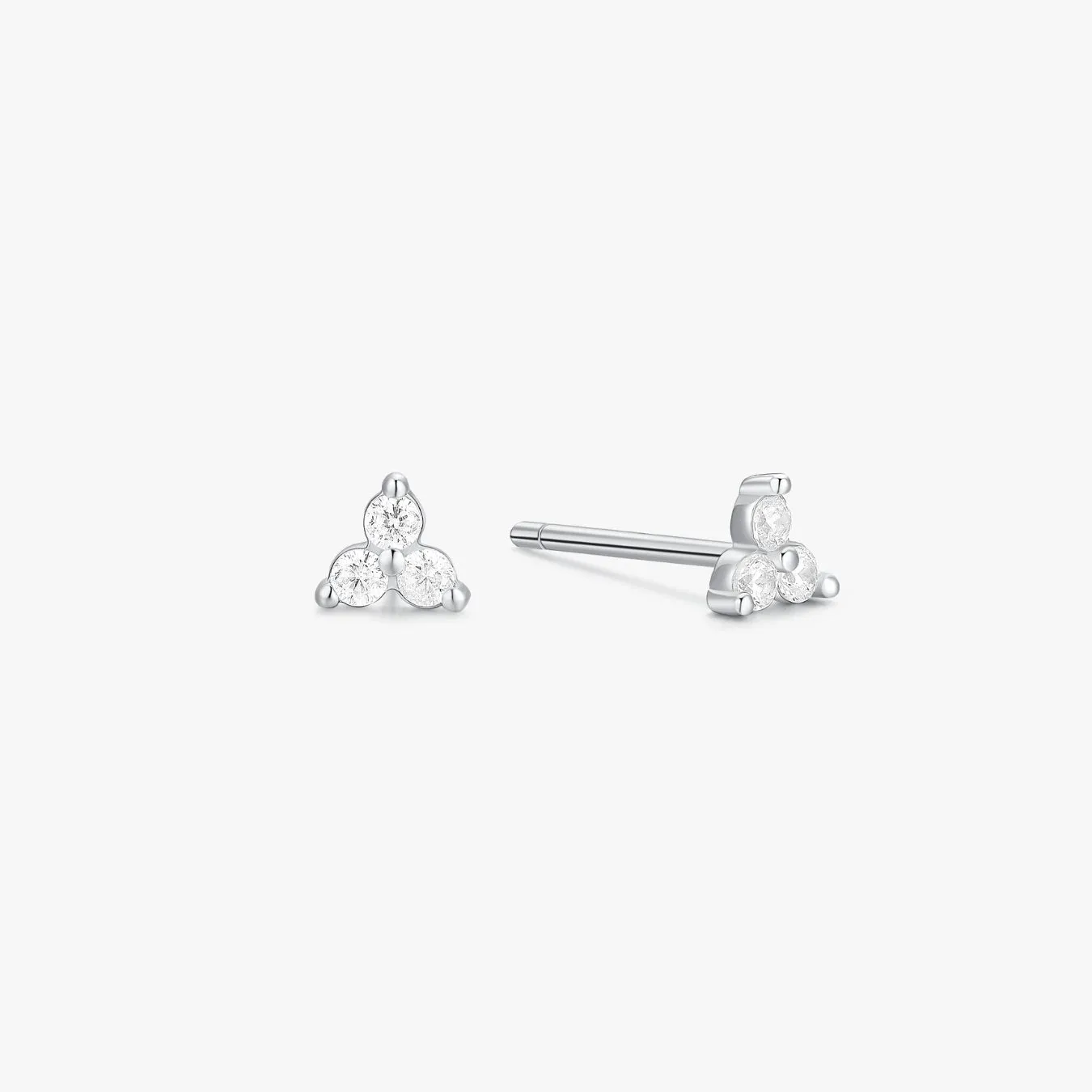 Twinkle Sterling Studs in Silver sold by Flaire & Co.