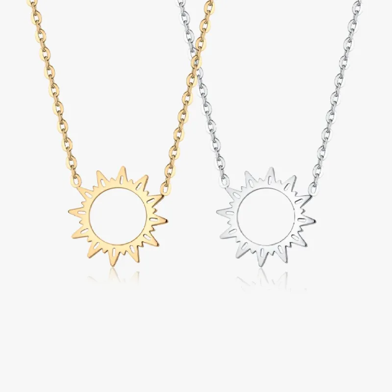 Sunburst Necklaces sold by Flaire & Co.