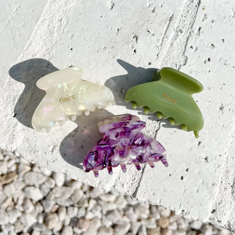 Mini Amelia Claw Clips sold by Flaire & Co.