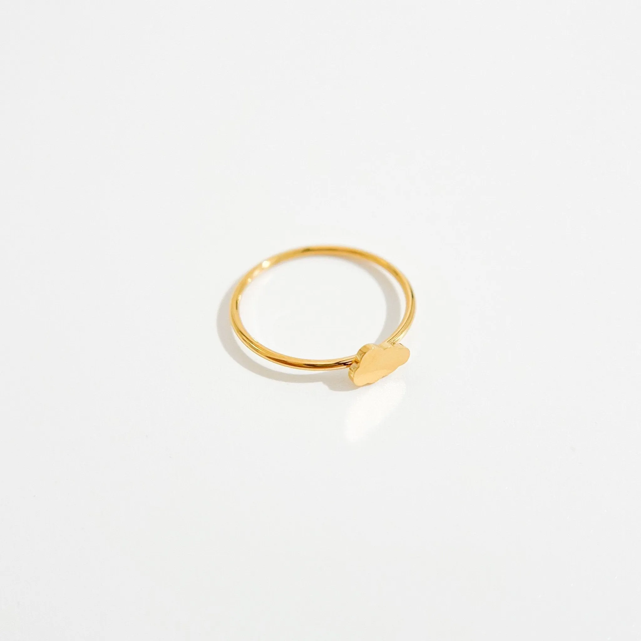 Dainty Cloud Ring in Gold sold by Flaire & Co. product image thumbnail 2