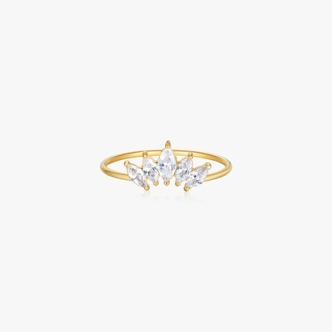 Marquise Gem Ring (Greek Inspired Collection) sold by Flaire & Co. product image thumbnail 4