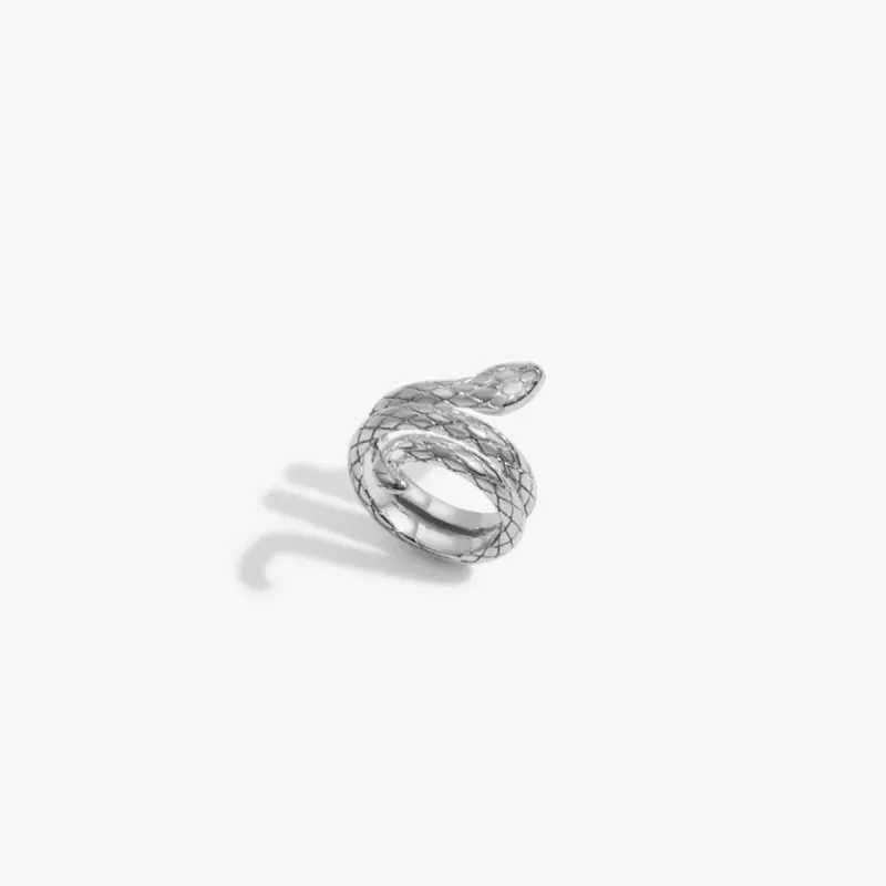 Silver Snake Ring sold by Flaire & Co.