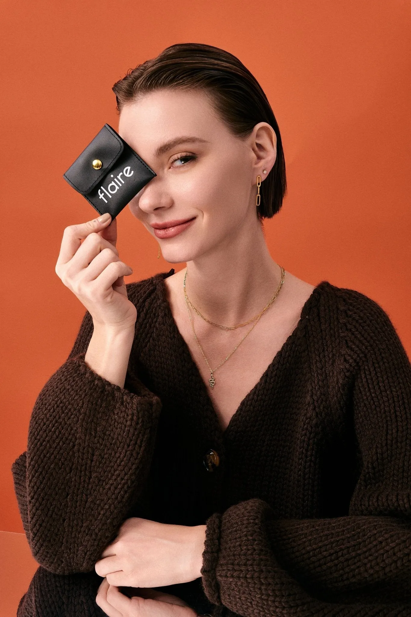 Drop The Link Earrings sold by Flaire & Co. product image thumbnail 3