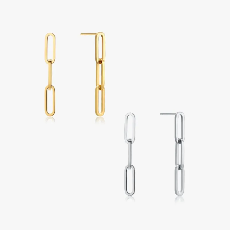 Drop The Link Earrings sold by Flaire & Co.
