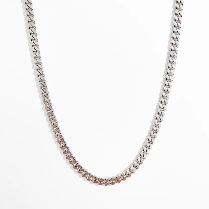 Sasha Necklace 2.0 in Silver sold by Flaire & Co.