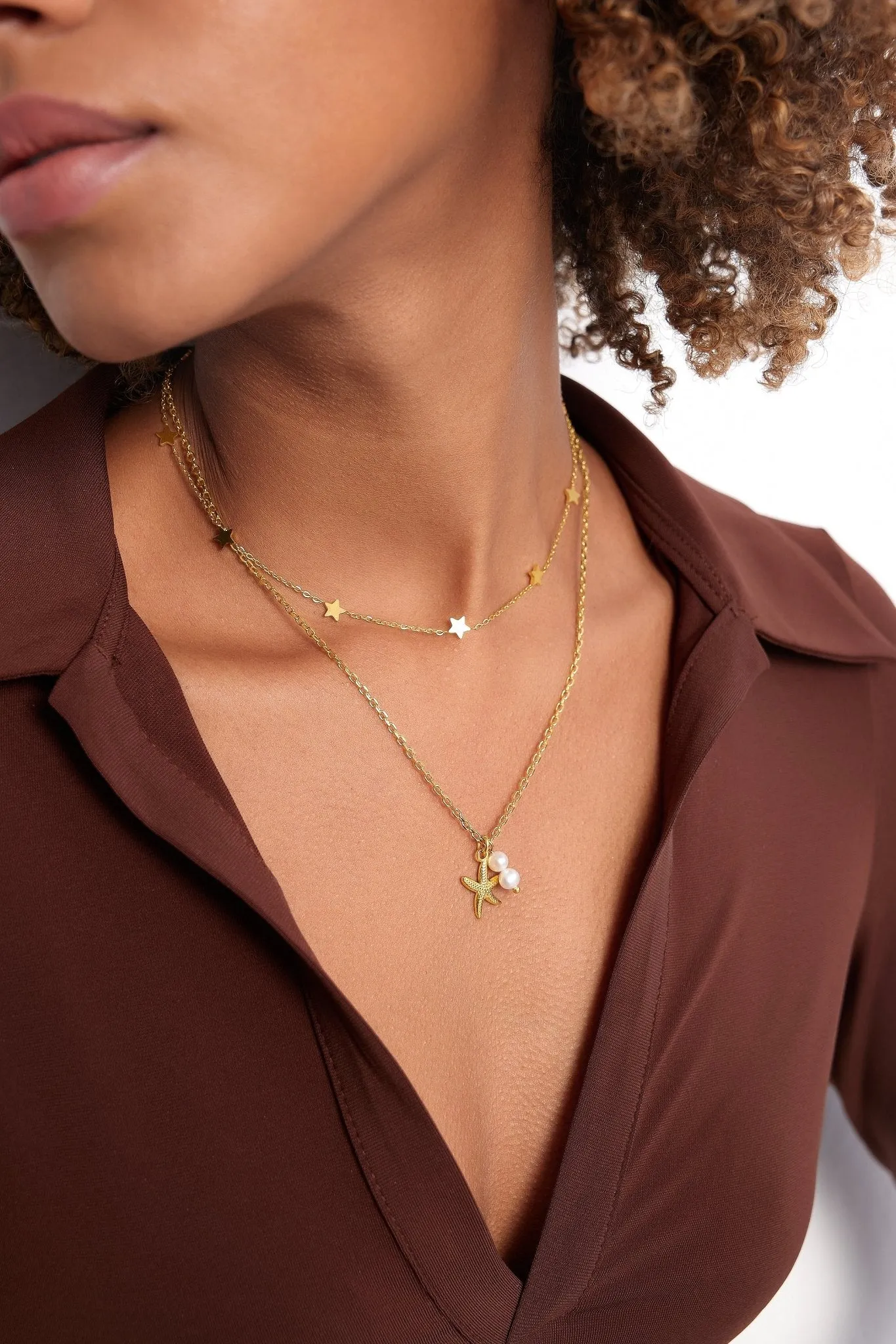 Starstruck 2.0 Necklace in Gold sold by Flaire & Co. product image thumbnail 5