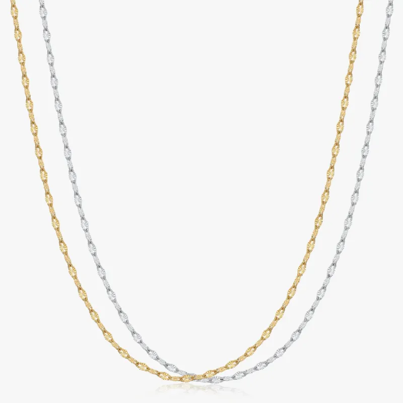 Sequin Chain Necklace sold by Flaire & Co.
