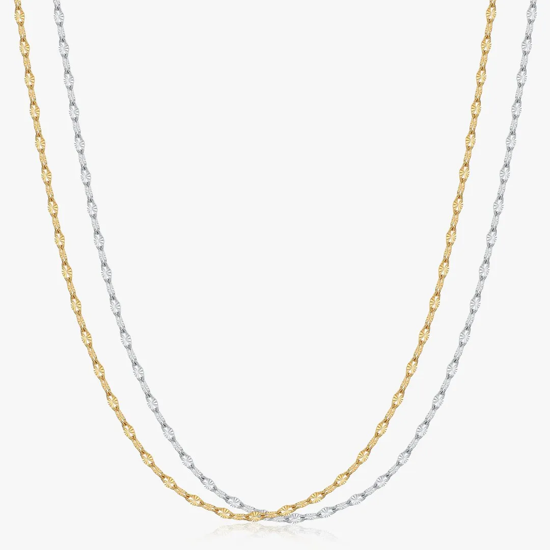 Sequin Chain Necklace sold by Flaire & Co.