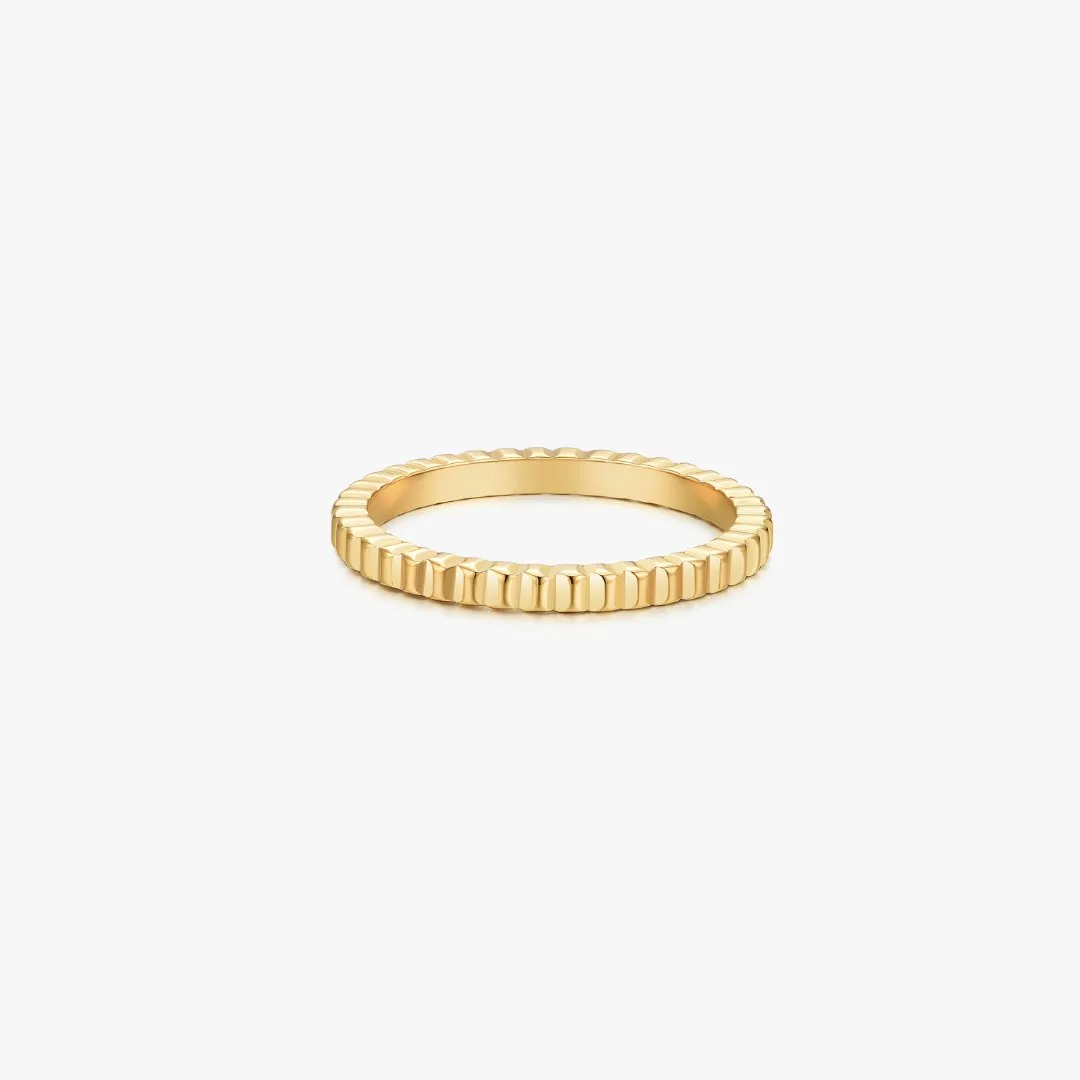 Thin Claire Ring in Gold sold by Flaire & Co.