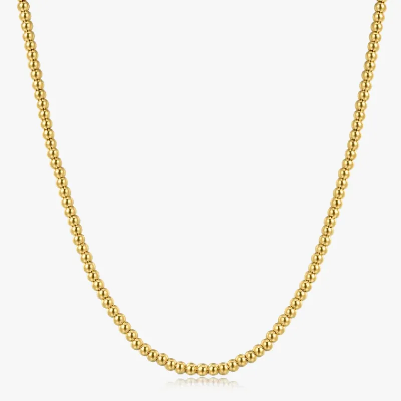 Beaded Gold Chain sold by Flaire & Co.