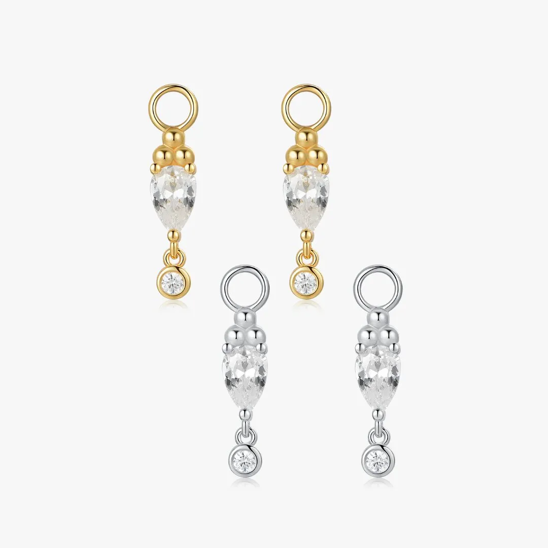 Josie Hoop Charms sold by Flaire & Co.