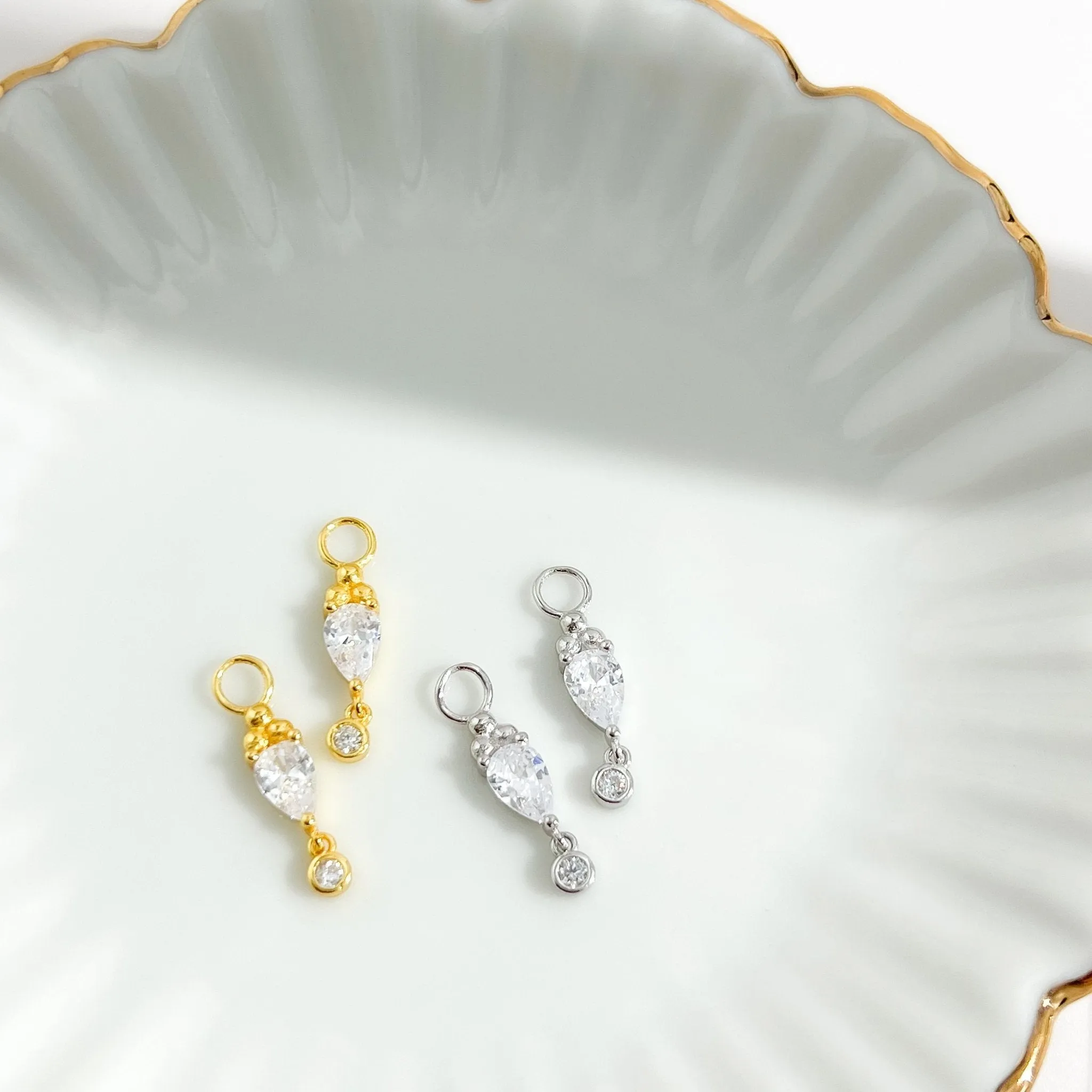 Josie Hoop Charms sold by Flaire & Co. product image thumbnail 3