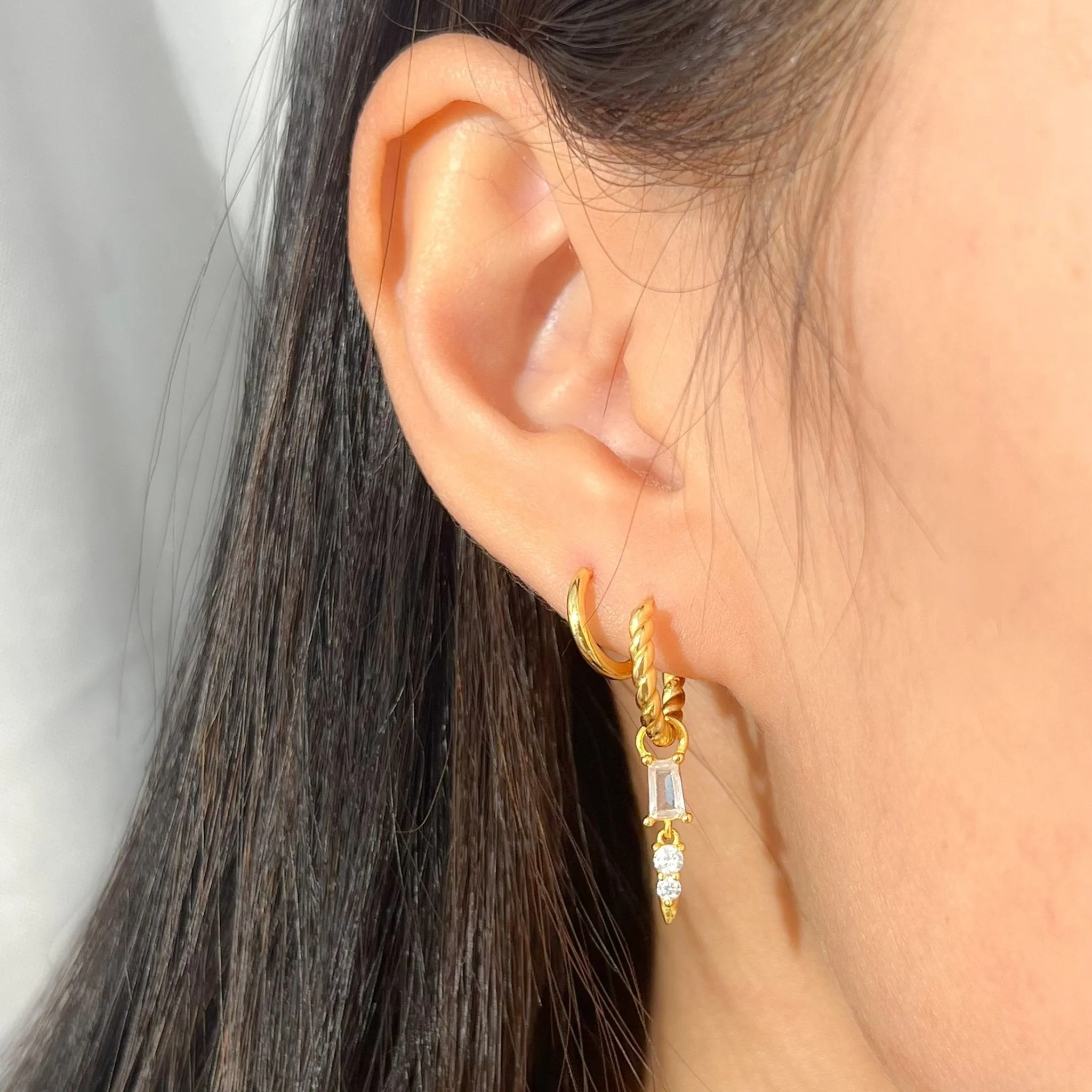 Lucia Hoop Charms sold by Flaire & Co. product image thumbnail 5