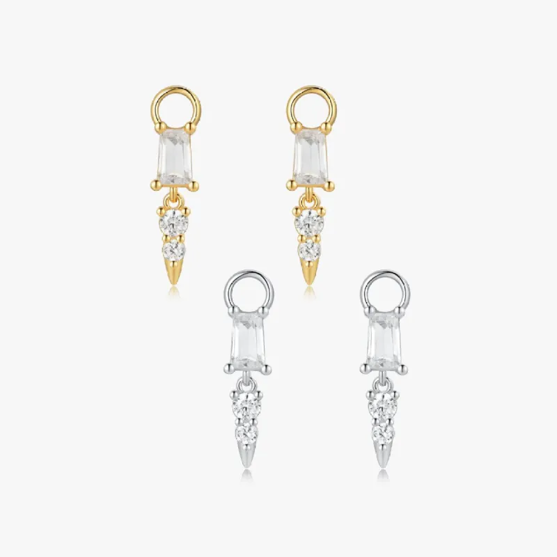 Lucia Hoop Charms sold by Flaire & Co.