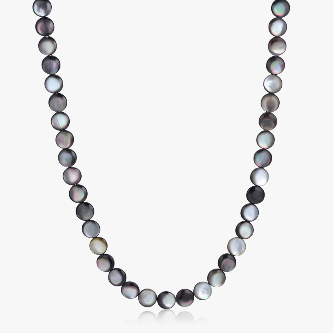 Black Shell Necklace sold by Flaire & Co.