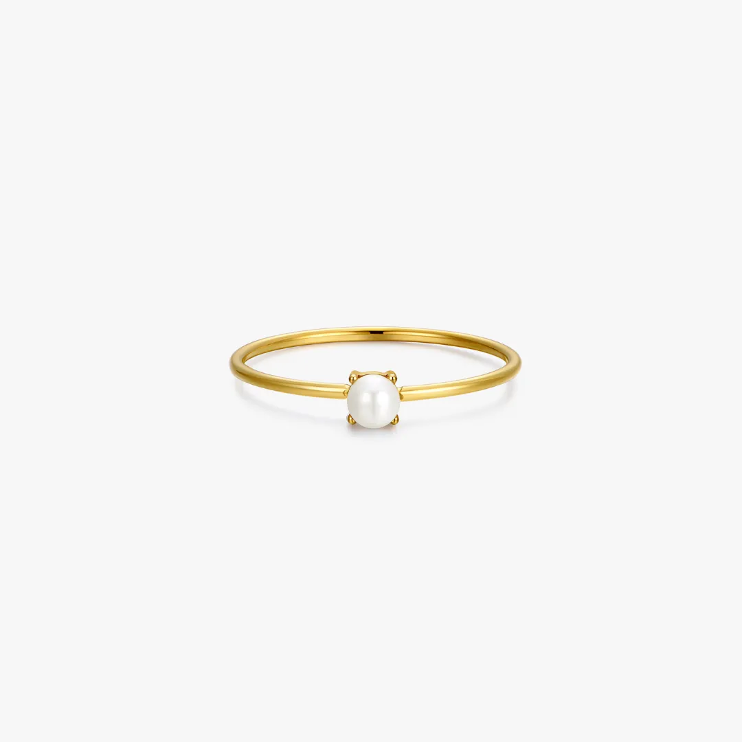 Faux Pearl Ring sold by Flaire & Co.