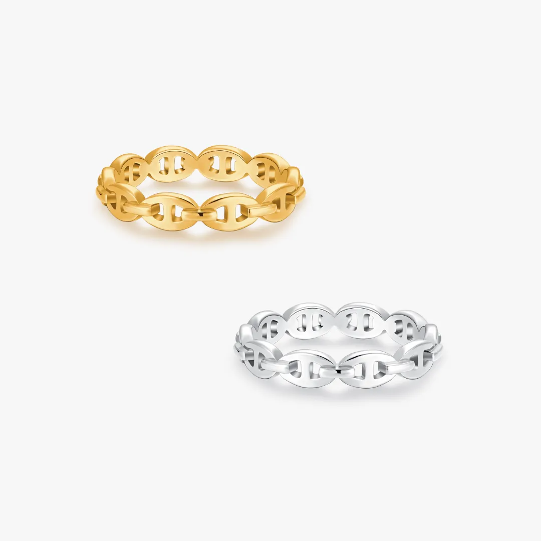 Mariner Chain Ring sold by Flaire & Co.