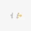 Trio Star Titanium Flat Back Stud (Single) sold by Flaire & Co.
