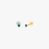 Green 2mm CZ Titanium Flat Back Stud (Single) sold by Flaire & Co.