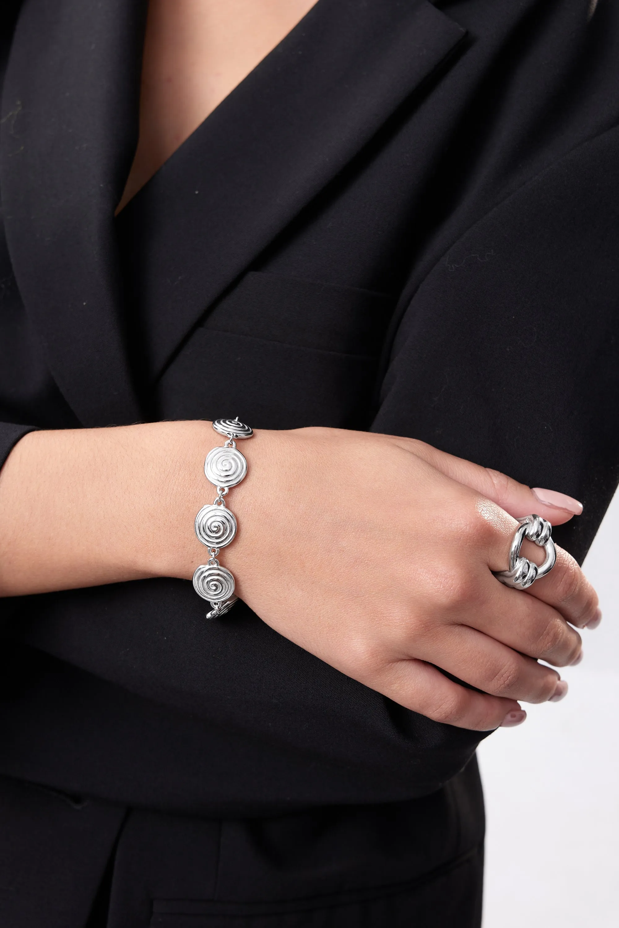 Spiral Bracelet (Greek Inspired Collection) sold by Flaire & Co. product image thumbnail 3