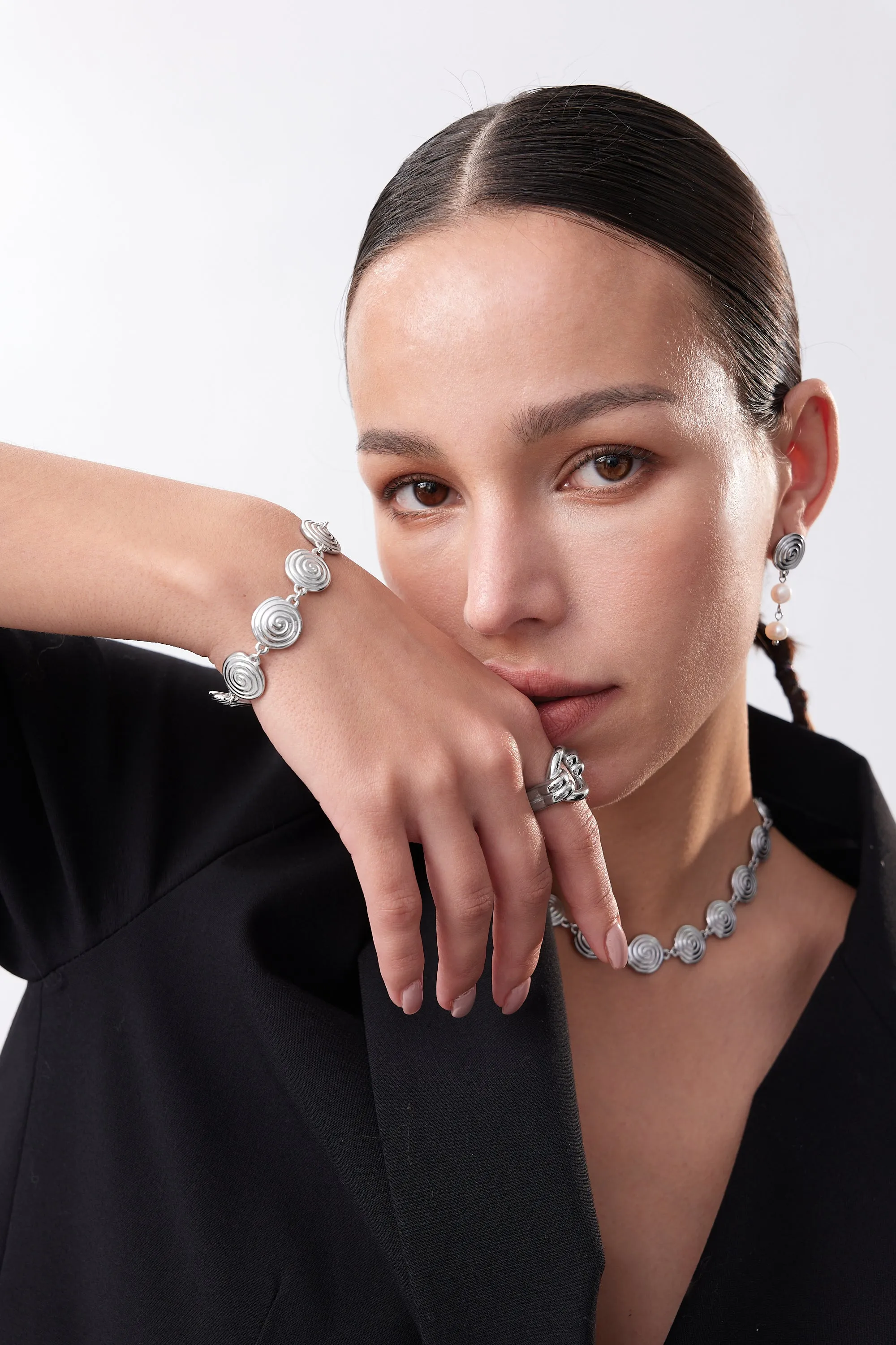 Spiral Bracelet (Greek Inspired Collection) sold by Flaire & Co. product image thumbnail 5