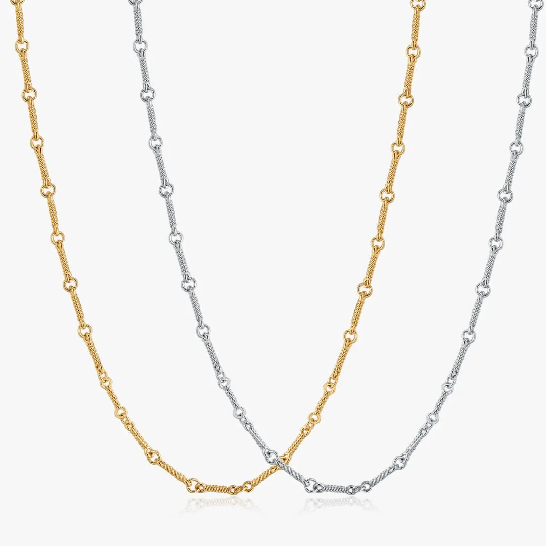 Twisted Chain Necklace sold by Flaire & Co.