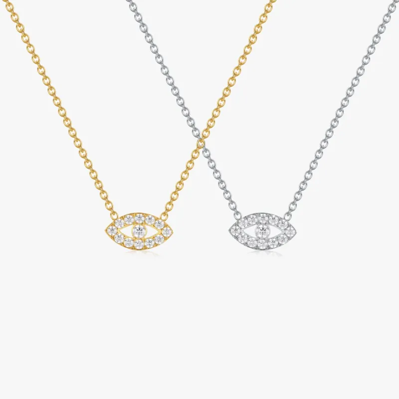 Pave Eye Necklace sold by Flaire & Co.